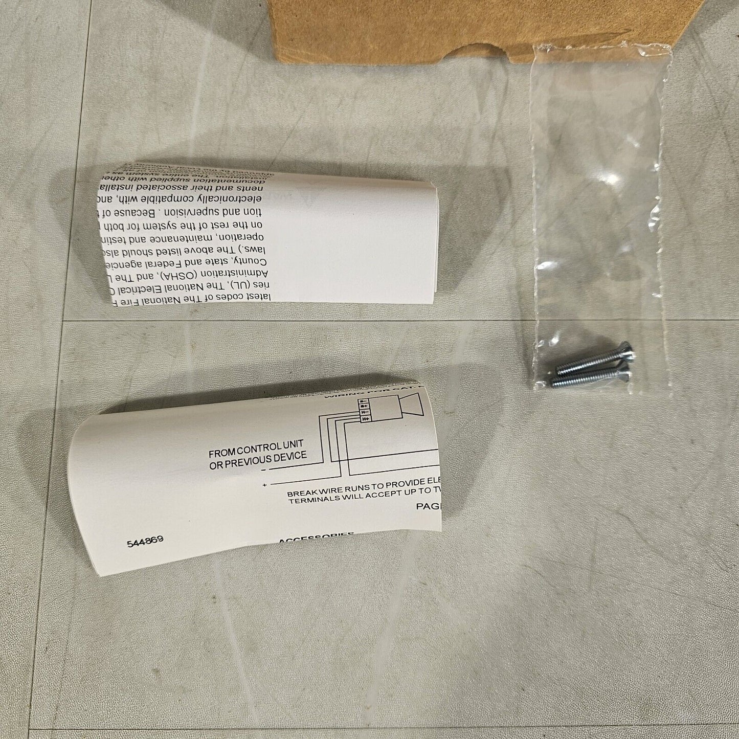 FOS Faraday 6230B-0-14-24-DC Horn 21-30VDC Red Fire Alarm Signal 6230