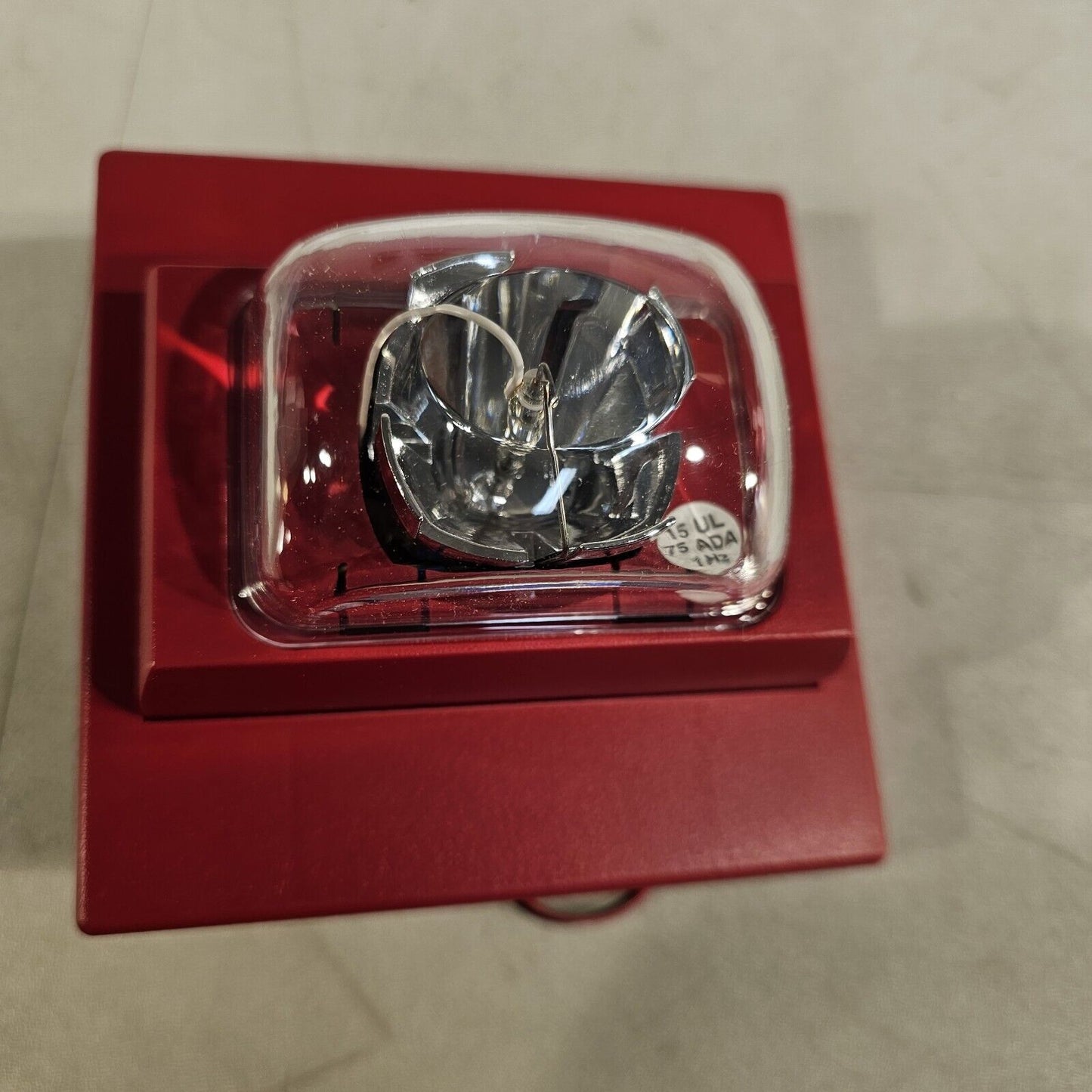 Faraday 2700B-E-14-24-DC Wall-Mount Alarm Strobe 15/75 CD 20-31 VDC RED 544819