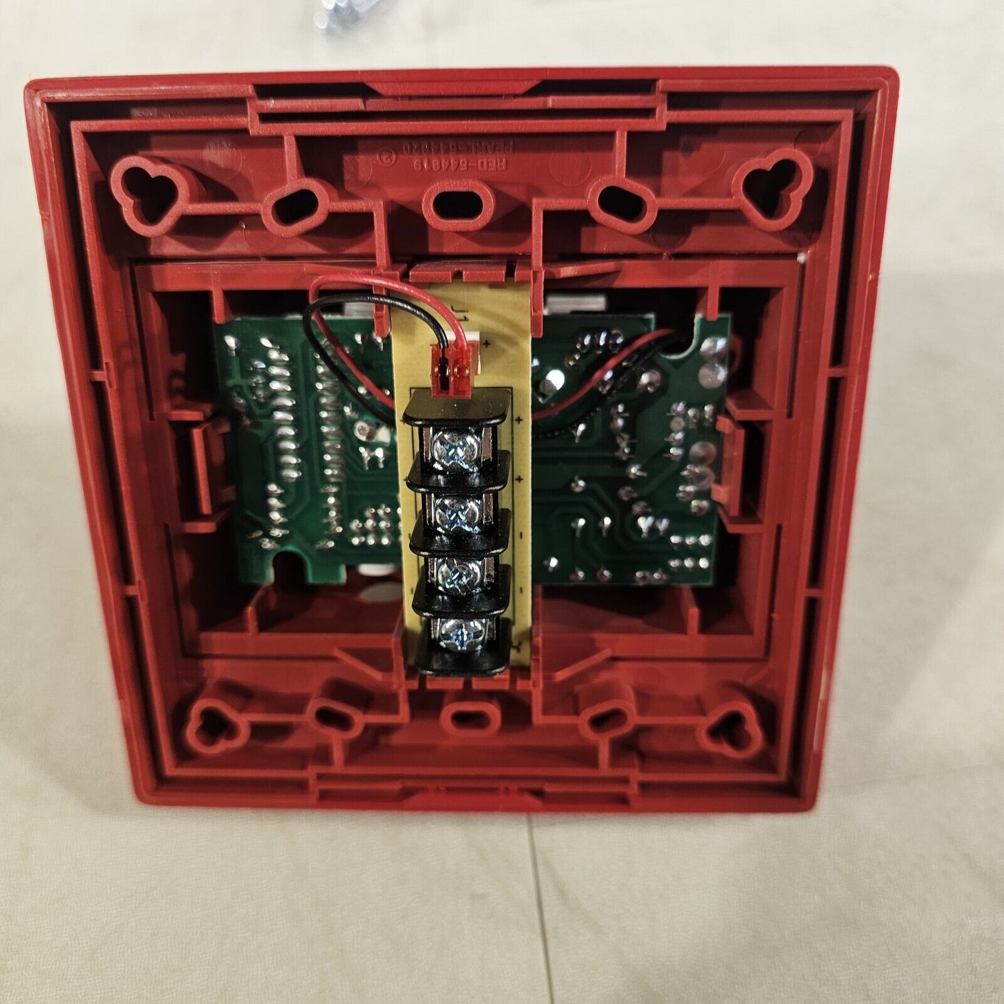 FCI Gamewell ST-R 135-90090 Stand Alone Strobe Fire Alarm Siemens Faraday FOS