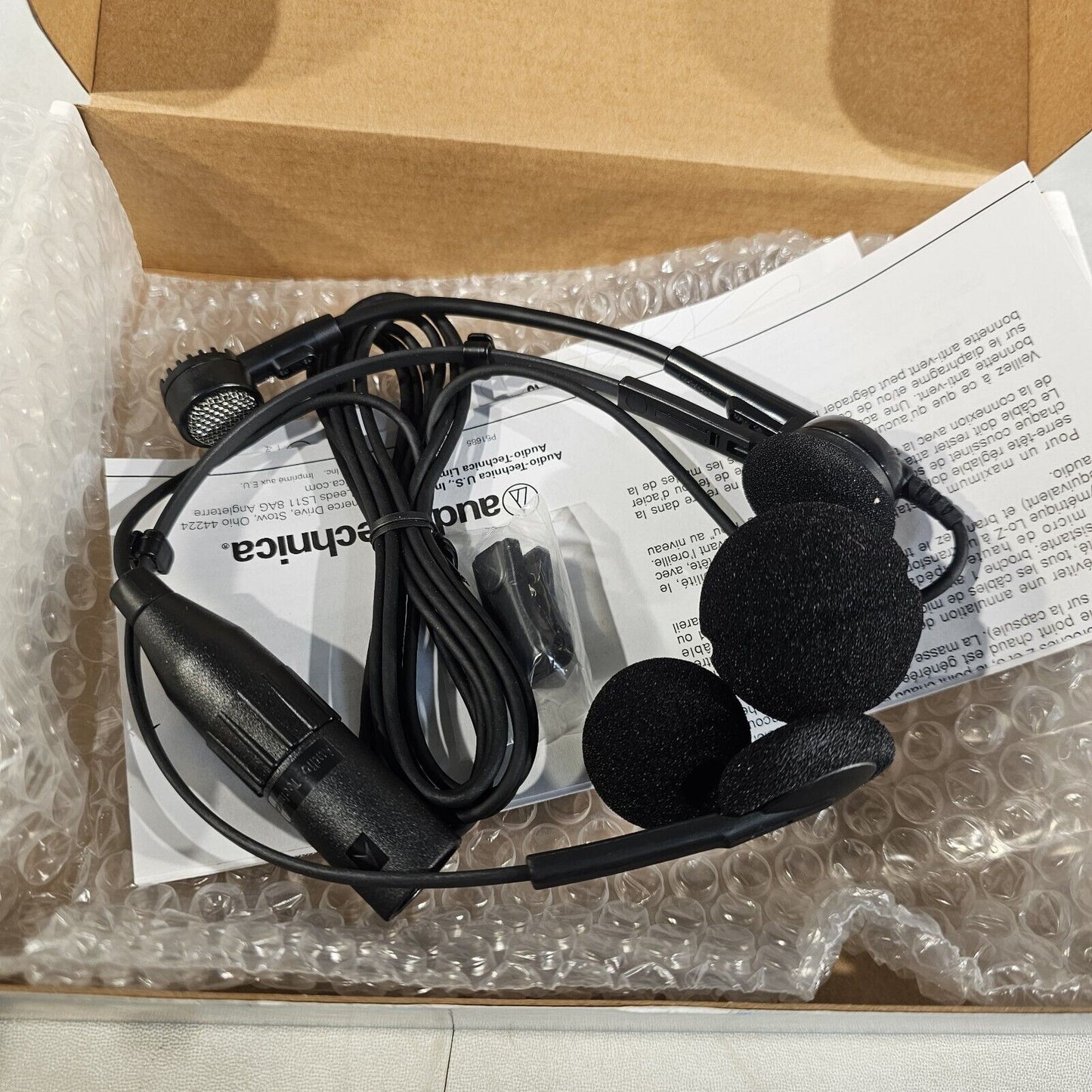 Audio-Technica PRO 8HEx Hypercardioid Dynamic Headworn Microphone Black Complete