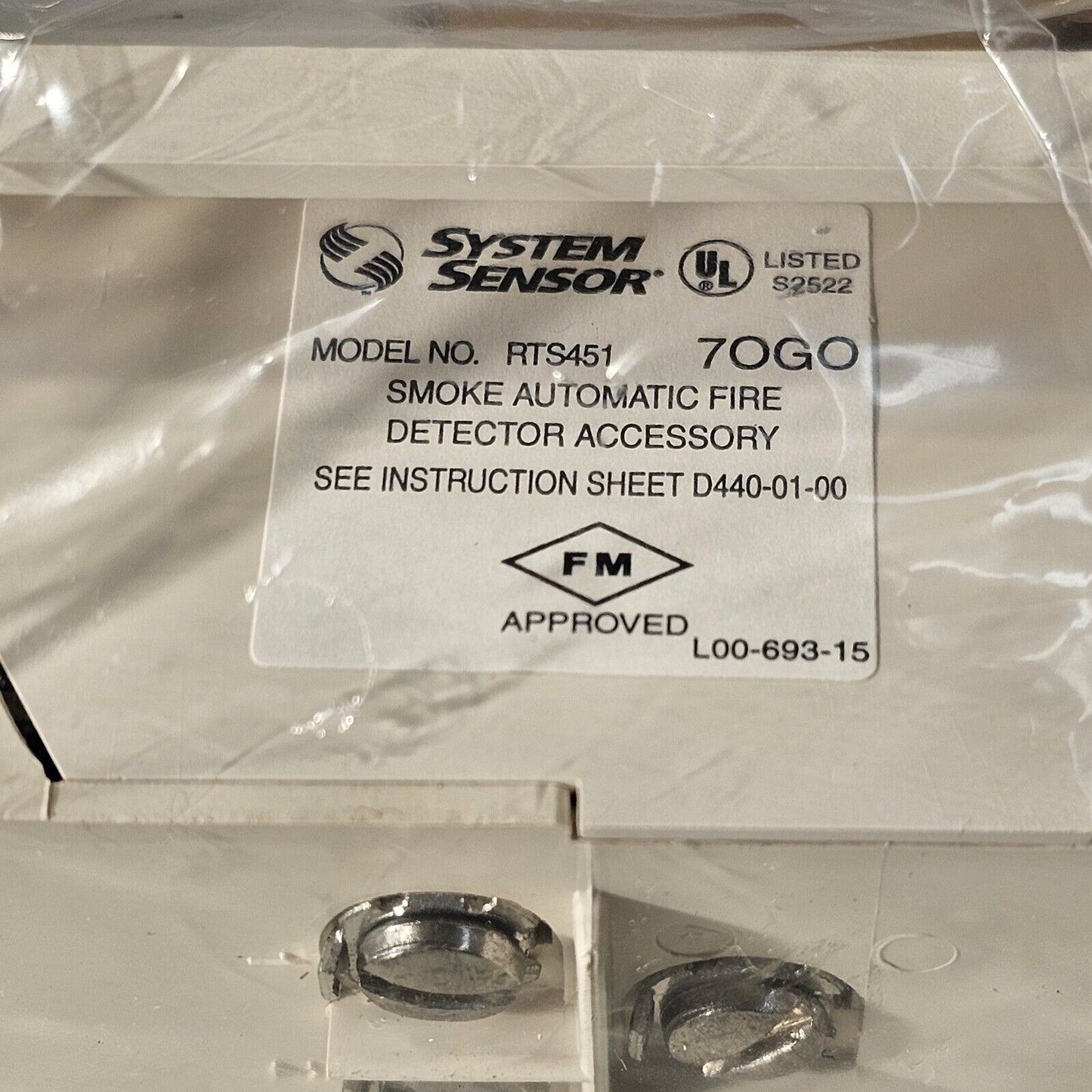 System Sensor RTS451 Fire Alarm Smoke Detector Remote Test Station Honeywell