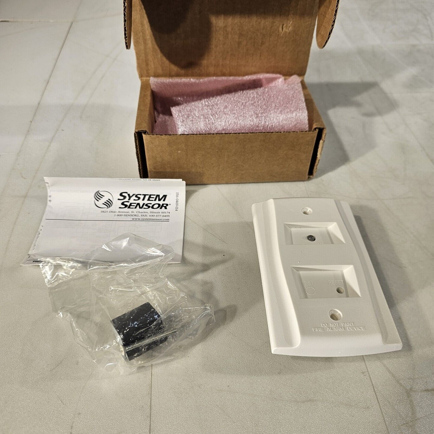 System Sensor Fire Alarm Remote Test Station RTS151 5CGZ4 Honeywell