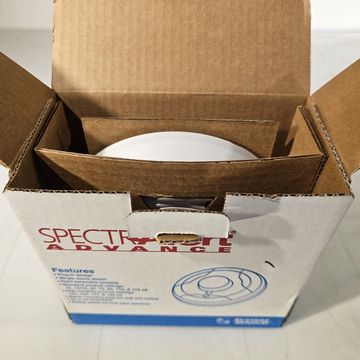 System Sensor PC2W Fire Alarm Horn Strobe Ceiling 2W STD CD White Honeywell