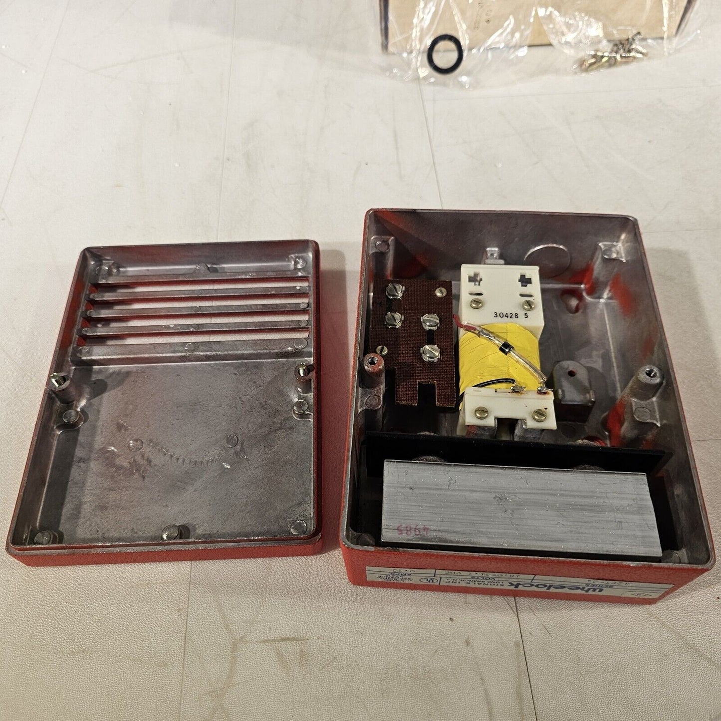 Wheelock 712PT-24 Chime Fire Alarm Vintage