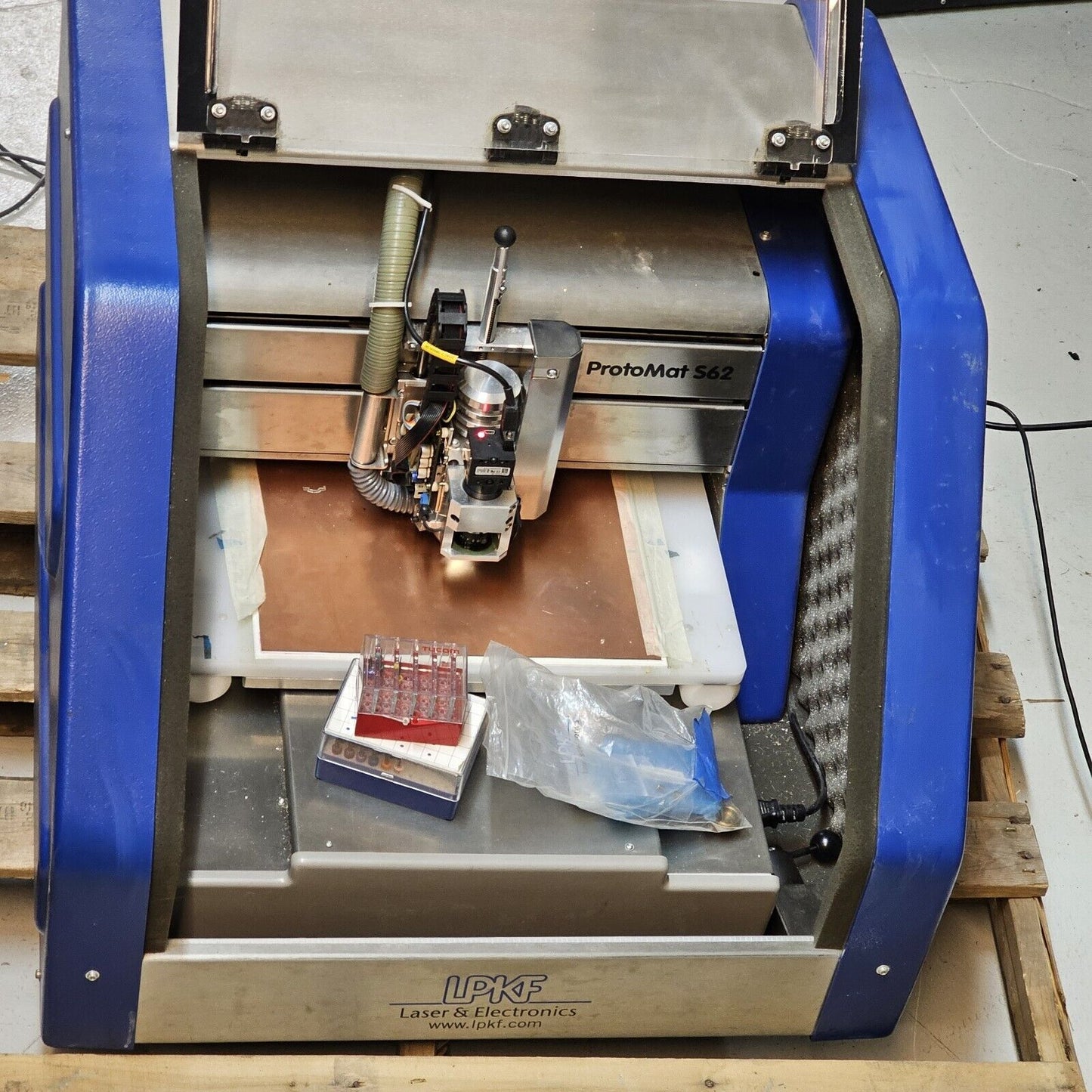 LPKF Protomat S62 PCB Milling Machine Circuit Board Plotter w/ Camera Upgrade