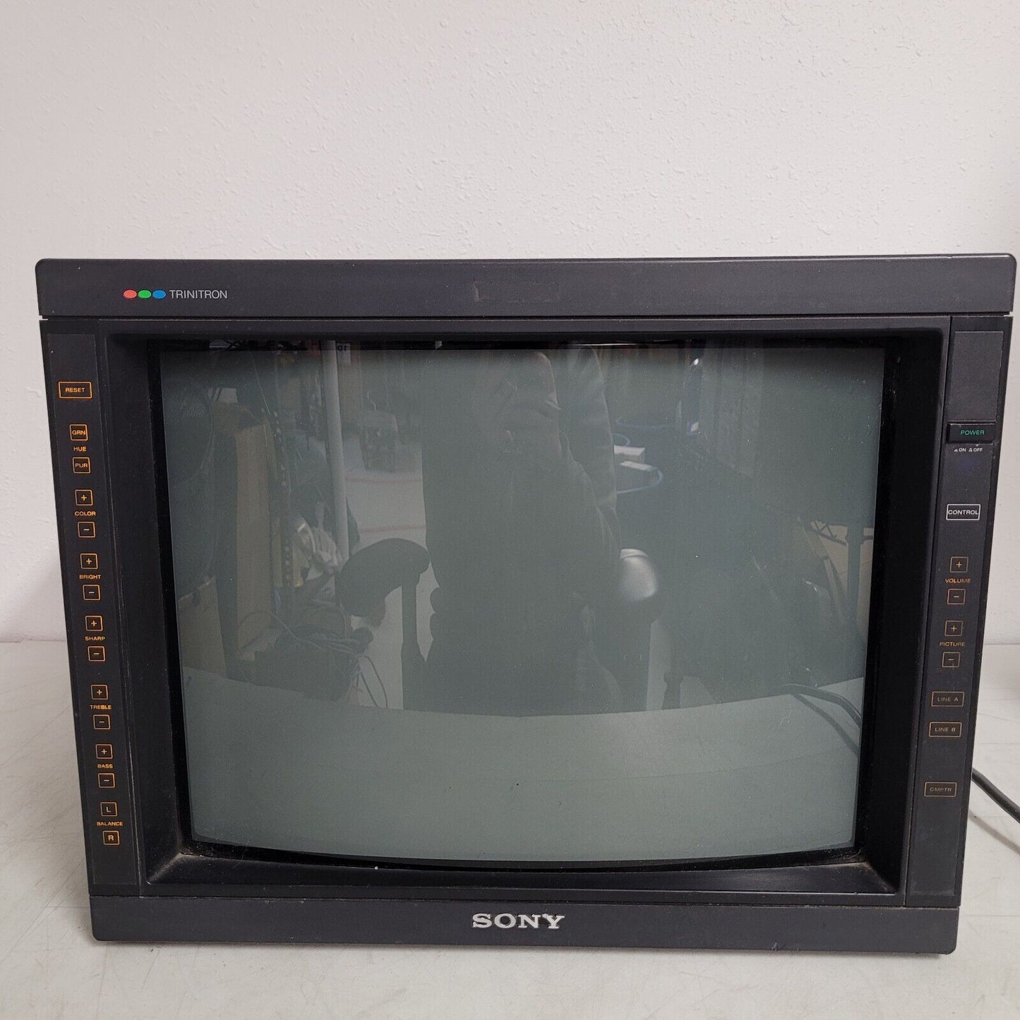 Vintage 1989 Sony PVM-2030 20� Trinitron RGB CRT TV Television Monitor Working