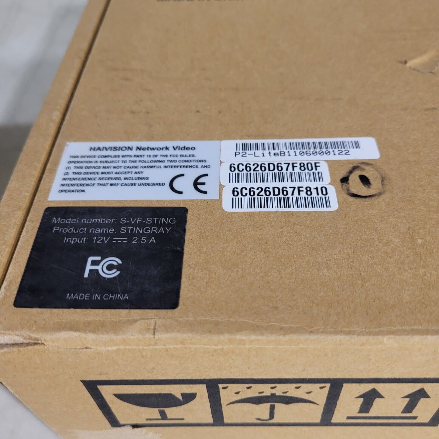 Haivision S-VF-STING P2-LiteB1106000124 Set Top Box Secure IPTV Video