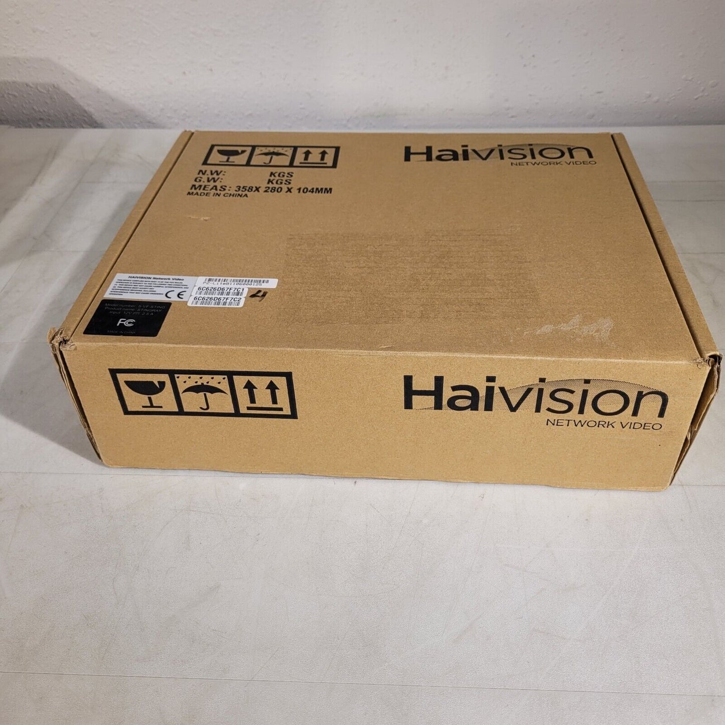 Haivision S-VF-STING P2-LiteB1106000124 Set Top Box Secure IPTV Video w/ Remote