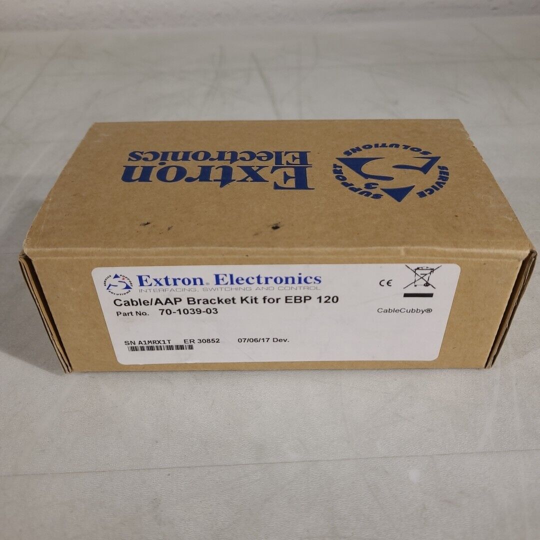 Extron 70-1039-03 Cable Cubby AAP Bracket Kit For EBO 120