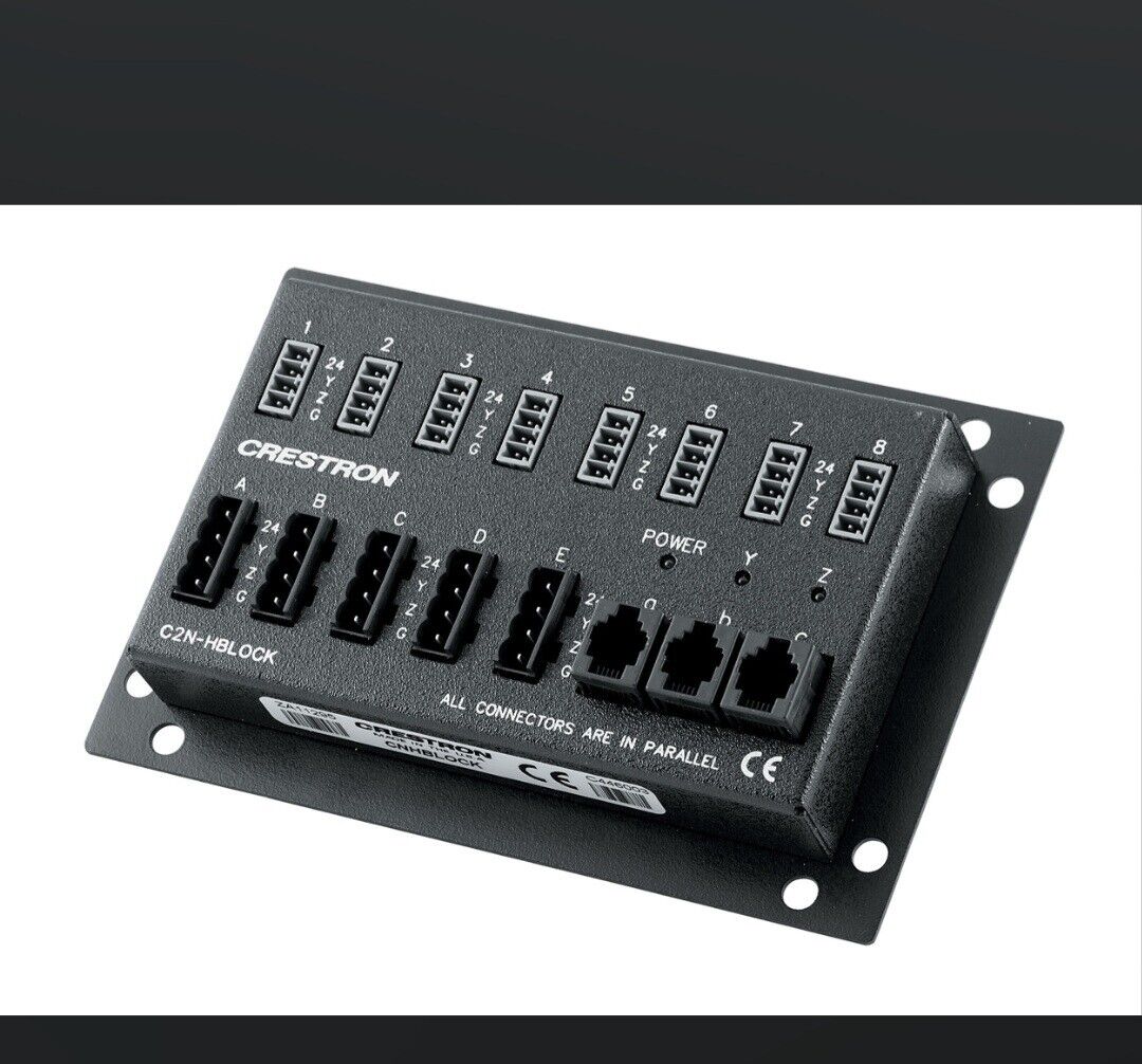 Crestron C2N-HBLOCK Multi-type Cresnet Distribution Block / 5 Connectors