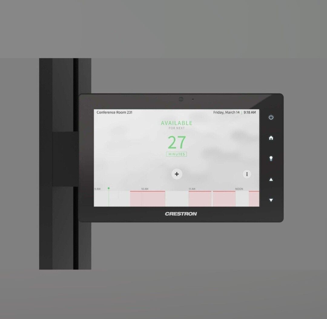 Crestron CC-TS-7/10-MUMK-SIDE-B Mullion Mount Kit- Black
