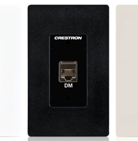 Crestron MP-WP181-C-B Media Presentation Wall Plate DigitalMedia 8G+� Black