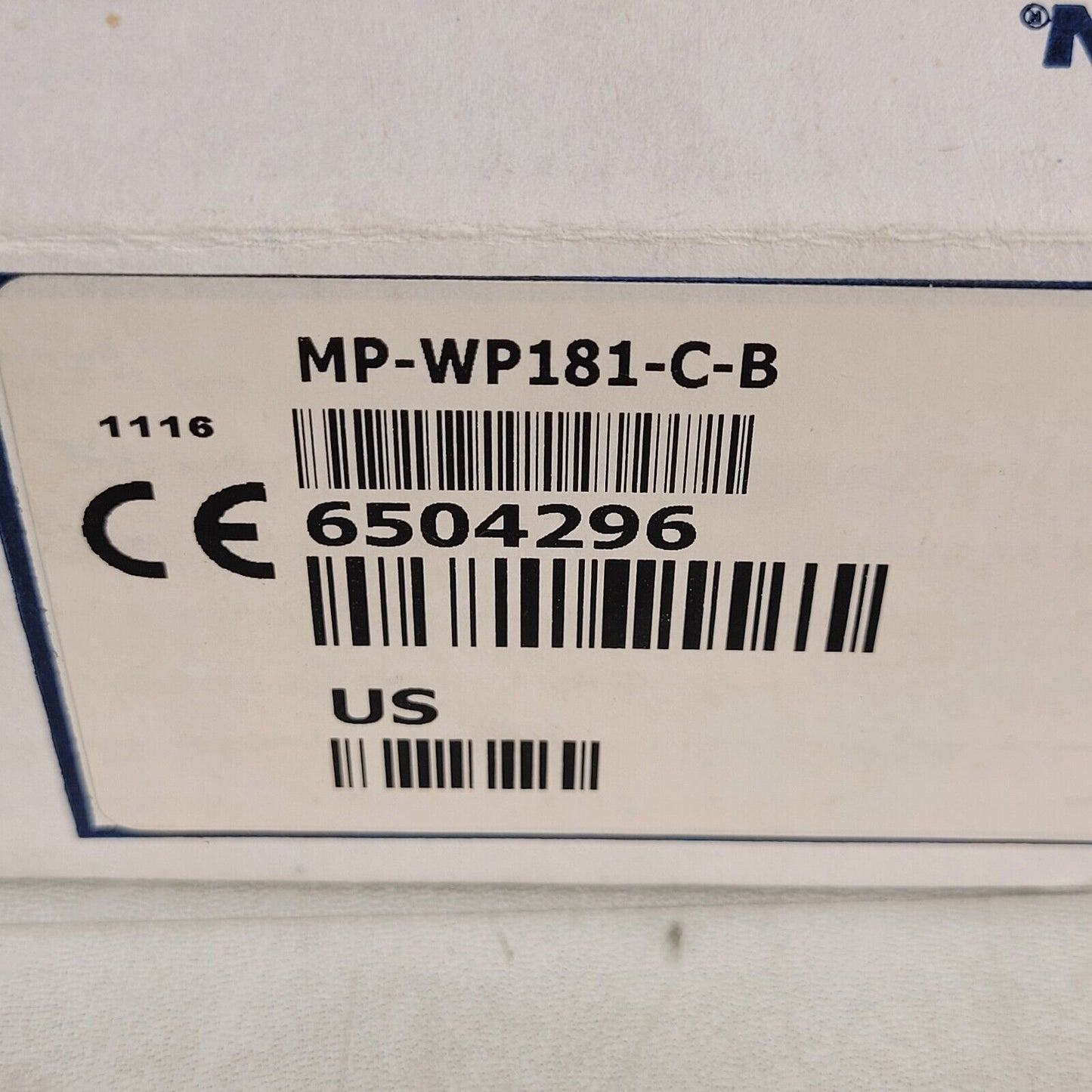 Crestron MP-WP181-C-B Media Presentation Wall Plate DigitalMedia 8G+� Black