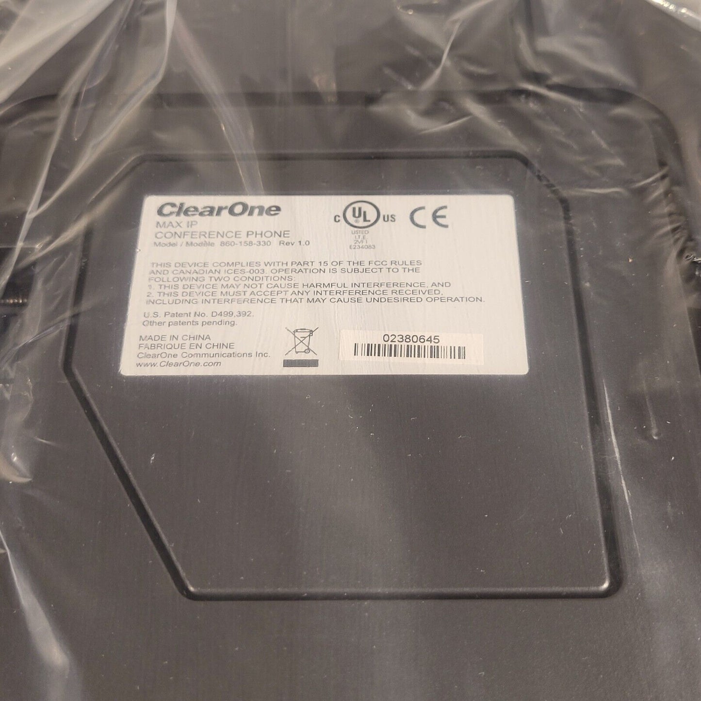 ClearOne Max IP Conference Phone Expansion Kit 910-158-361