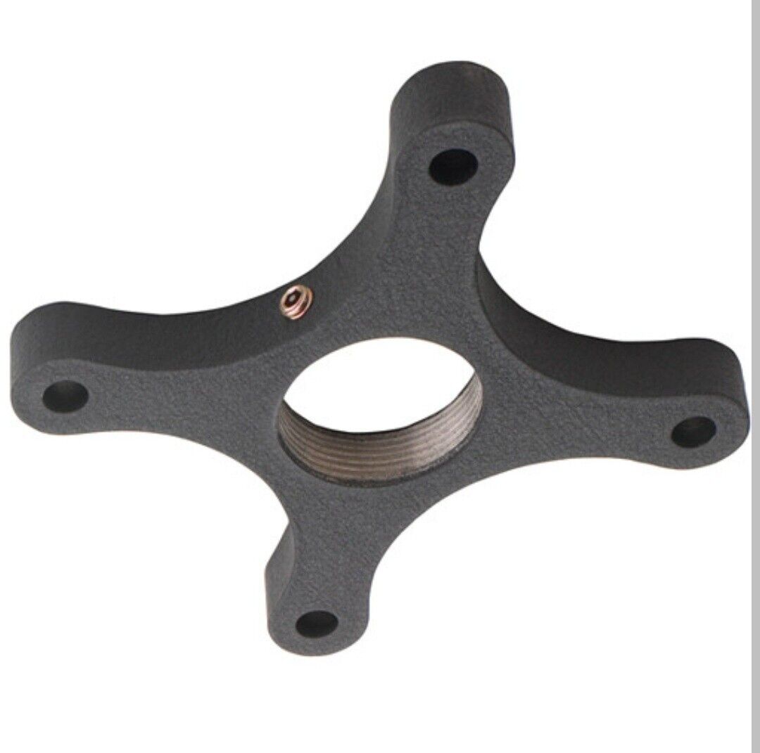 Chief CMA101 5" Designer Ceiling Plate with 1-1/2" NPT Opening - Black