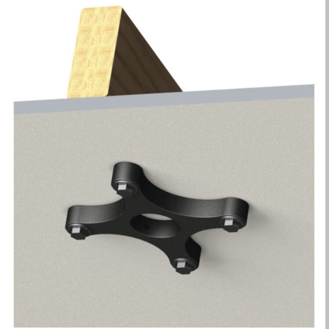 Chief CMA101 5" Designer Ceiling Plate with 1-1/2" NPT Opening - Black