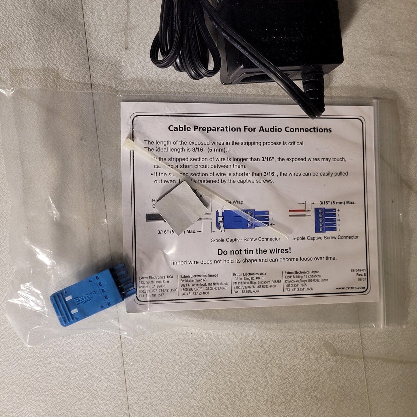 Extron Electronics 60-690-01 MTP RL 15HD A Twisted Pair Receivers