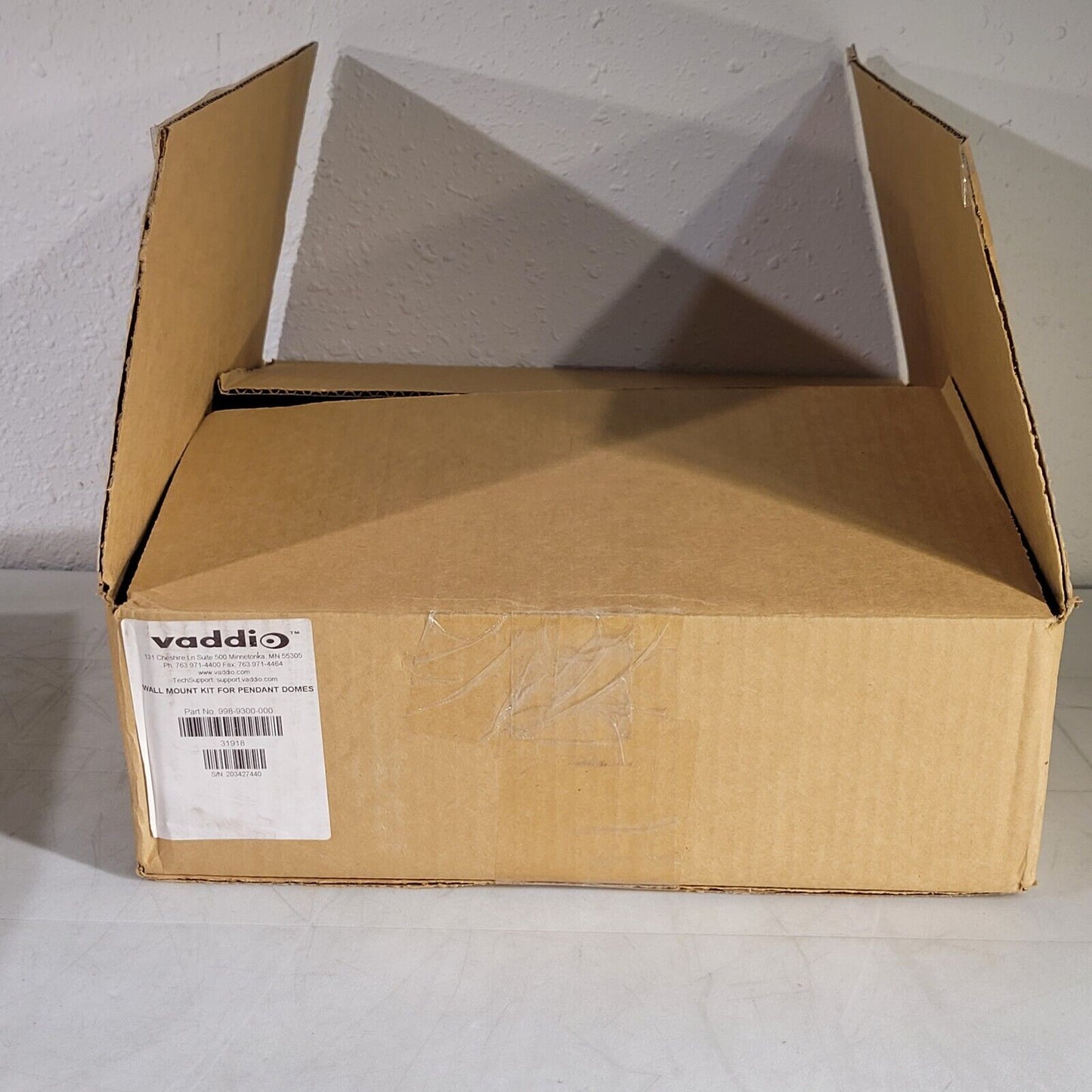 Vaddio 998-9300-000 Wall Mounting Kit for Indoor and Outdoor Pendant Domes
