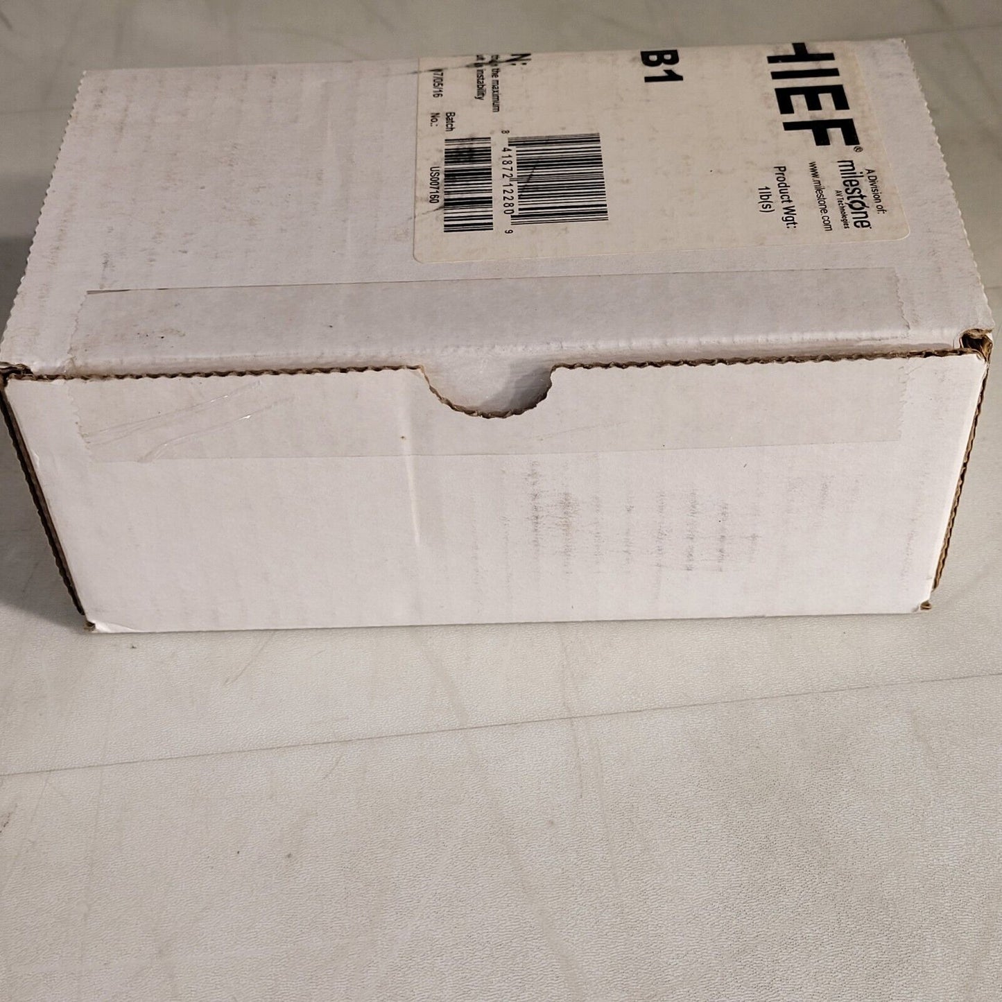 Chief PACGB1 Metal Single Gang Electrical Box