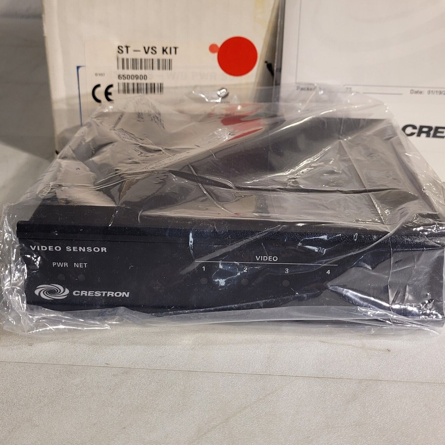Crestron ST-VS 4-Channel Video Signal Sensor Module w/ Power Supply