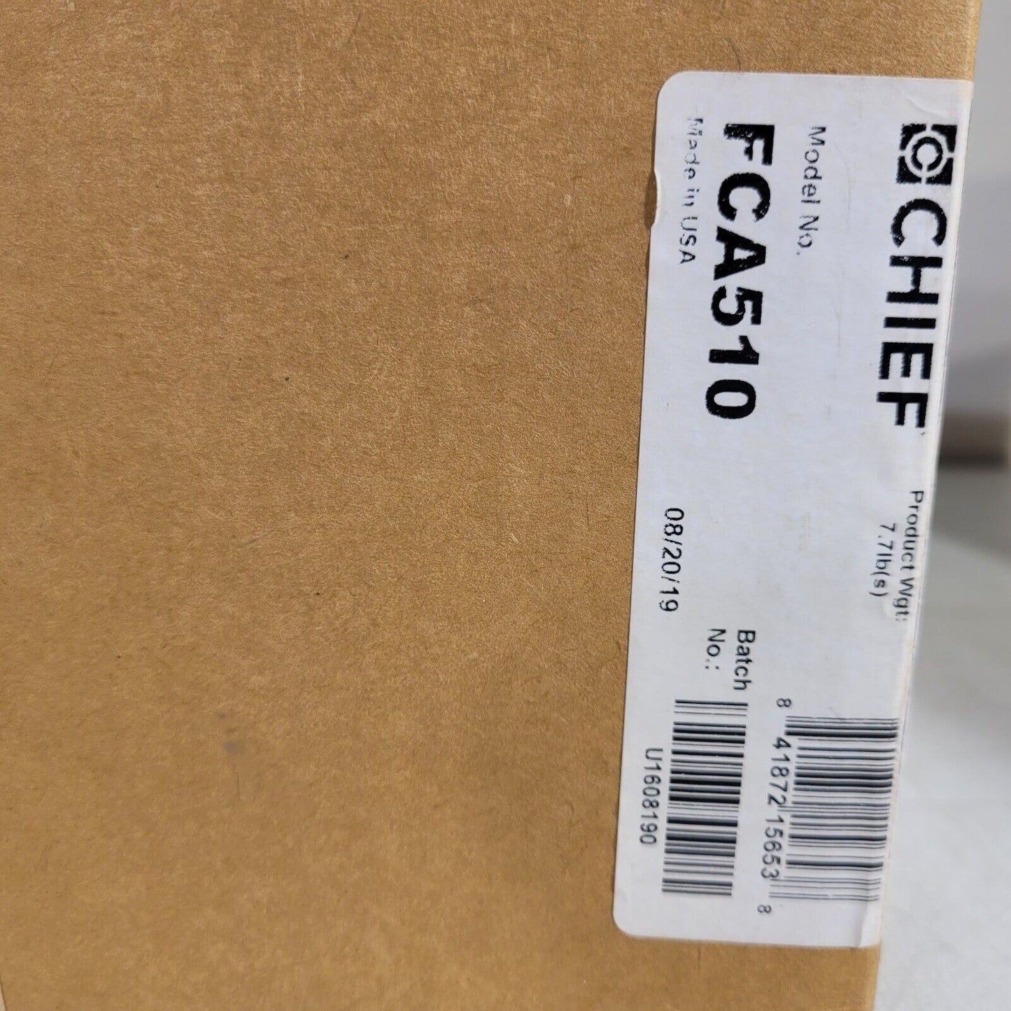 Chief FCA510 Fusion Small Storage Accessory For Devices up to 10.5 x 10.5 x 3"