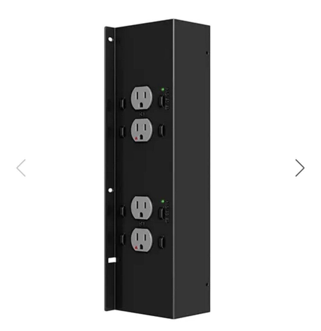 Chief PAC527P4-KIT 4 Plug In-Wall Retro Power Kit