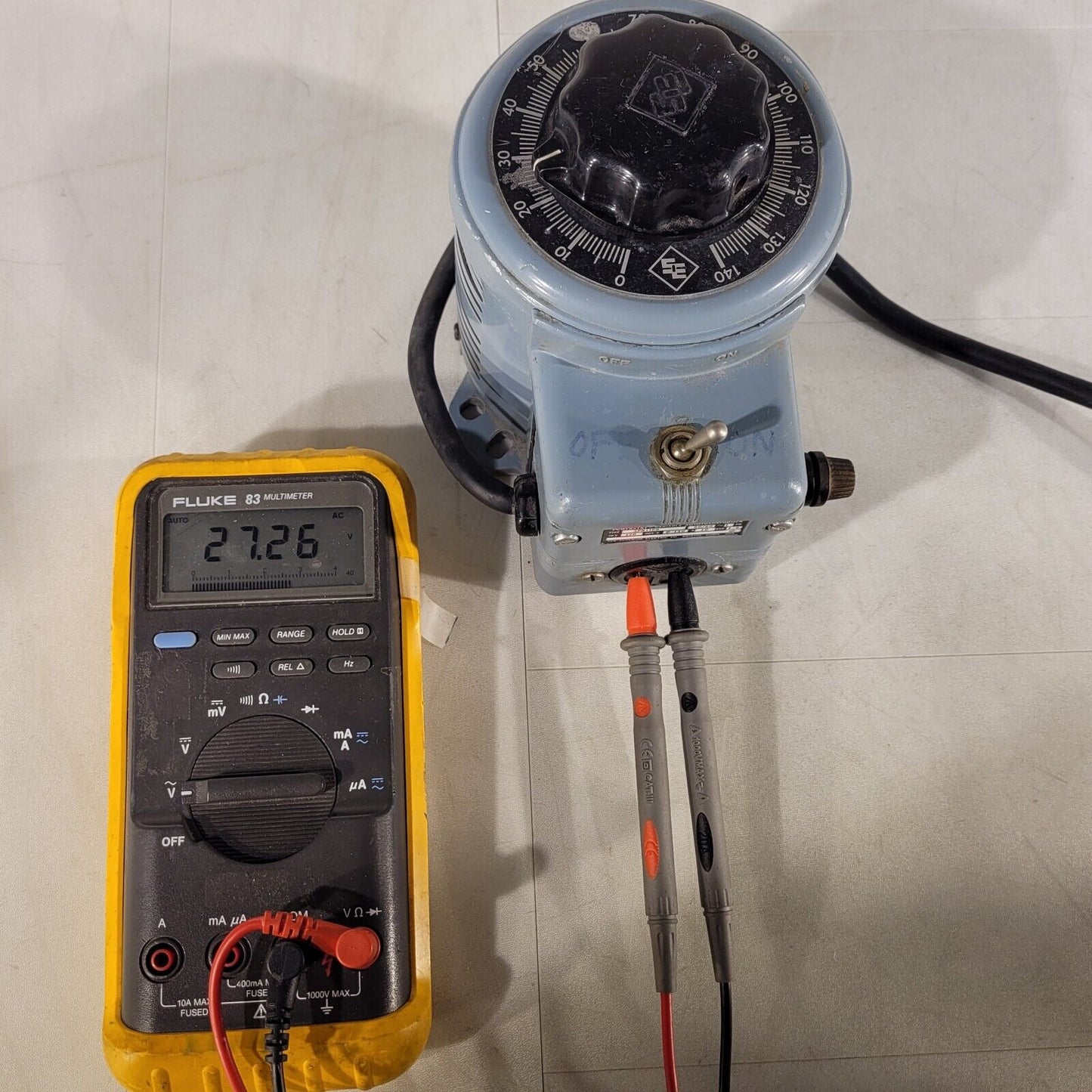 Superior Electric 3PN116B Powerstat Variable Autotransformer 0-140V Output
