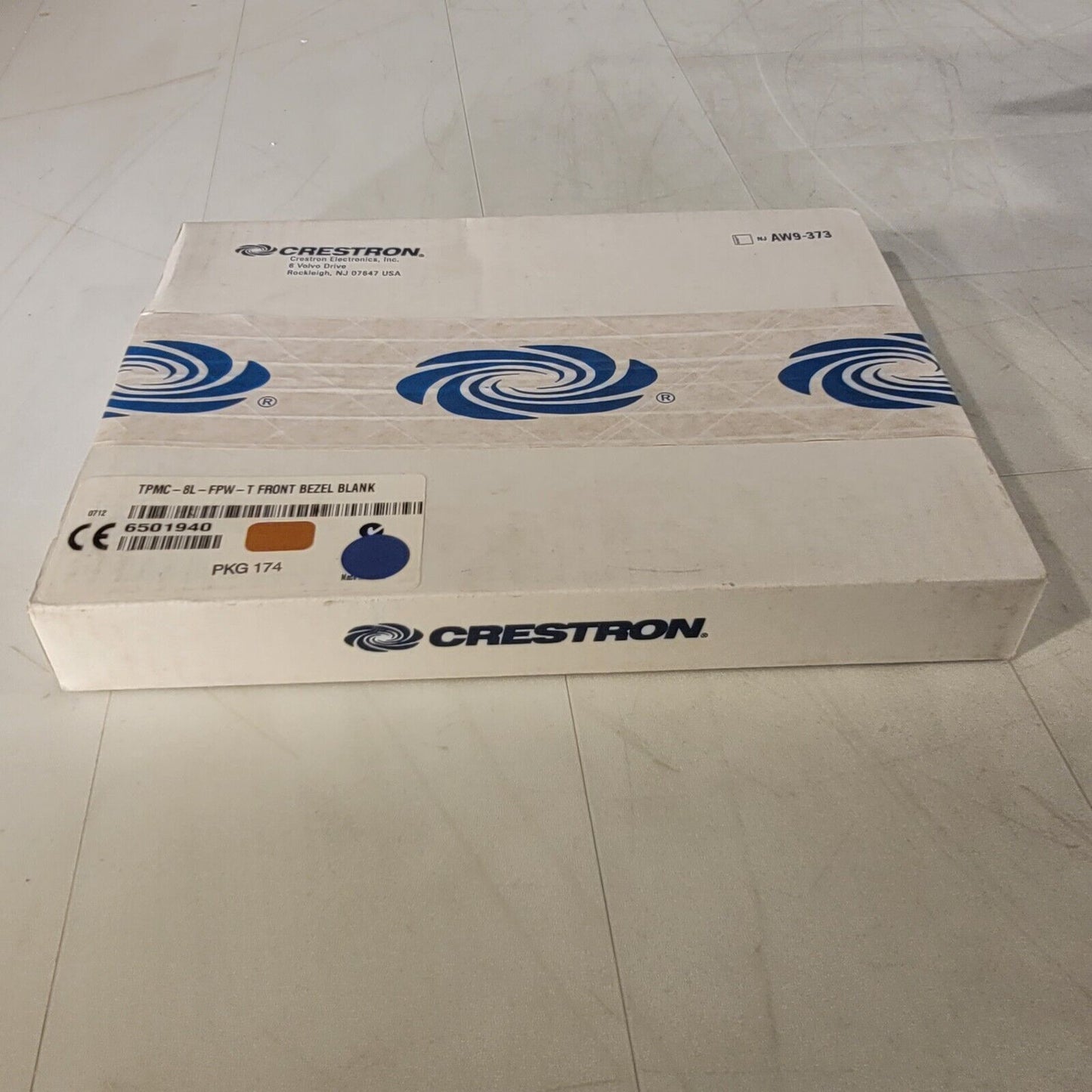 Crestron TPMC-8L-FPW-T Front Bezel Blank