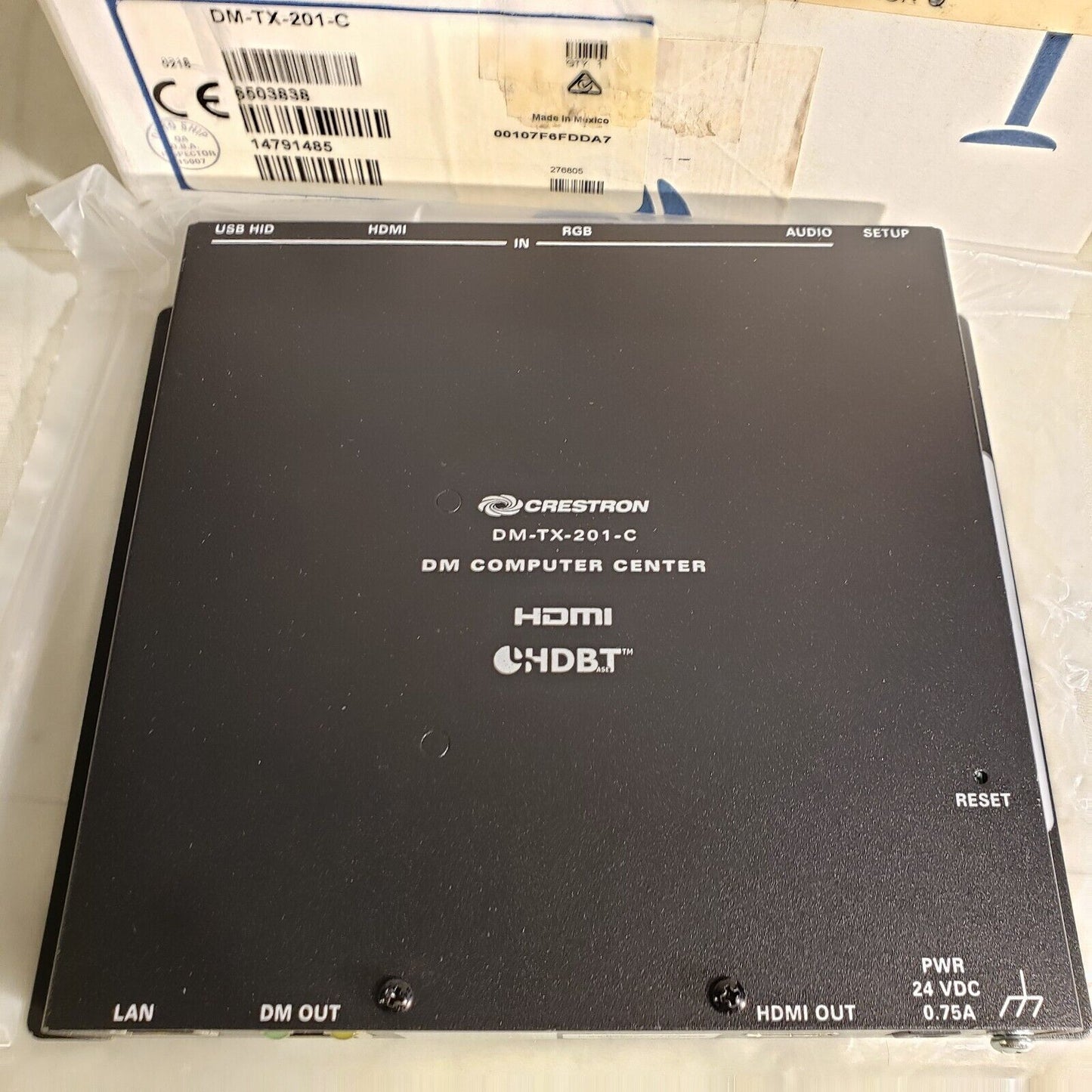 Crestron DM-TX-201-C DigitalMedia 8G+� Transmitter 201