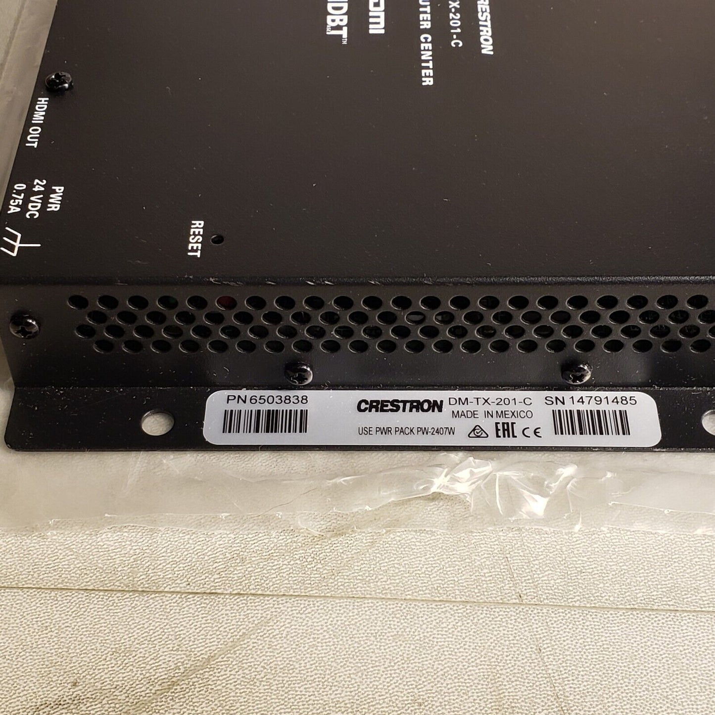 Crestron DM-TX-201-C DigitalMedia 8G+� Transmitter 201