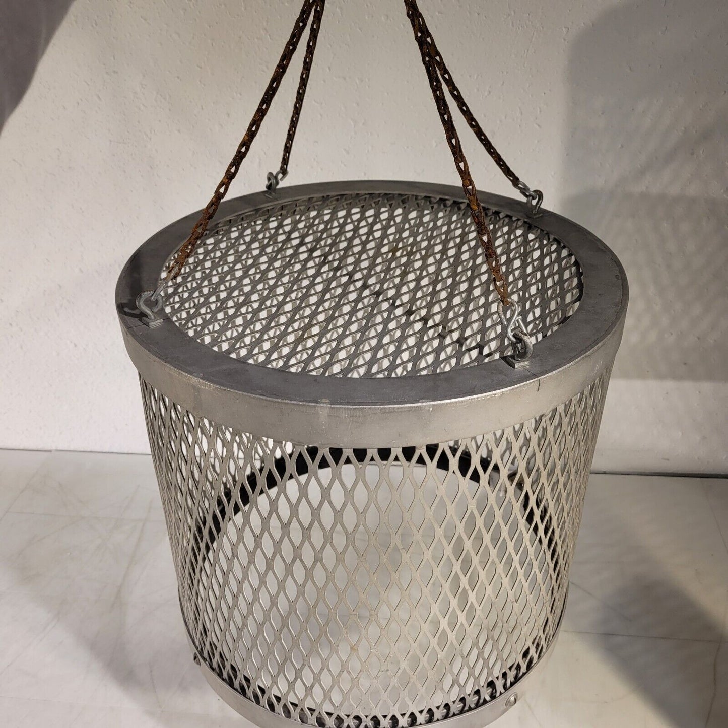 High Vacuum Bell Jar Protective Cover 13.5" Dia 12" Tall Glass Shatter Shield