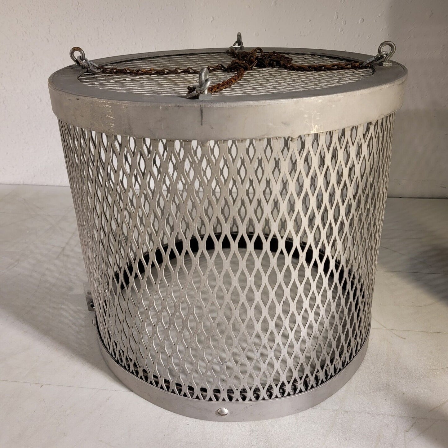 High Vacuum Bell Jar Protective Cover 13.5" Dia 12" Tall Glass Shatter Shield