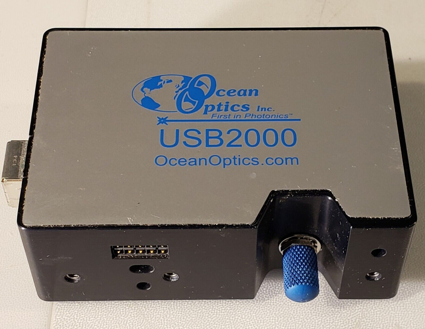 Ocean Optics USB2000 Fiber Optic Spectrometer - NEEDS FIRMWARE FLASH