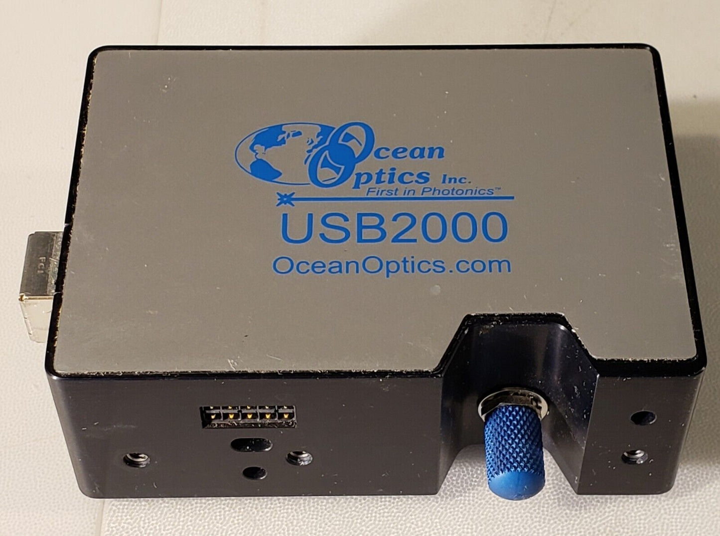 Ocean Optics USB2000 Fiber Optic Spectrometer - NEEDS FIRMWARE FLASH