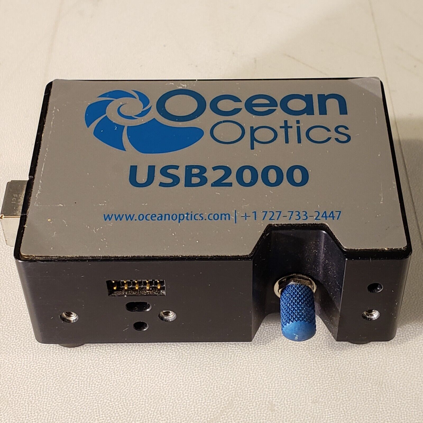 Ocean Optics USB2000 Fiber Optic Spectrometer NEEDS FIRMWARE FLASH