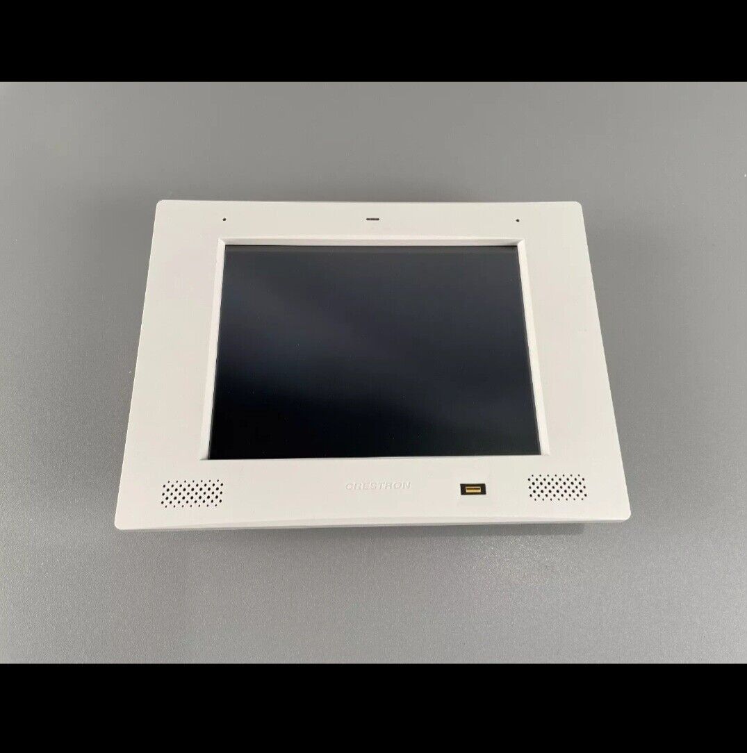 Crestron TPMC-8L-FPW-T-NB White No Button Faceplate Wall Mount Touchpanel