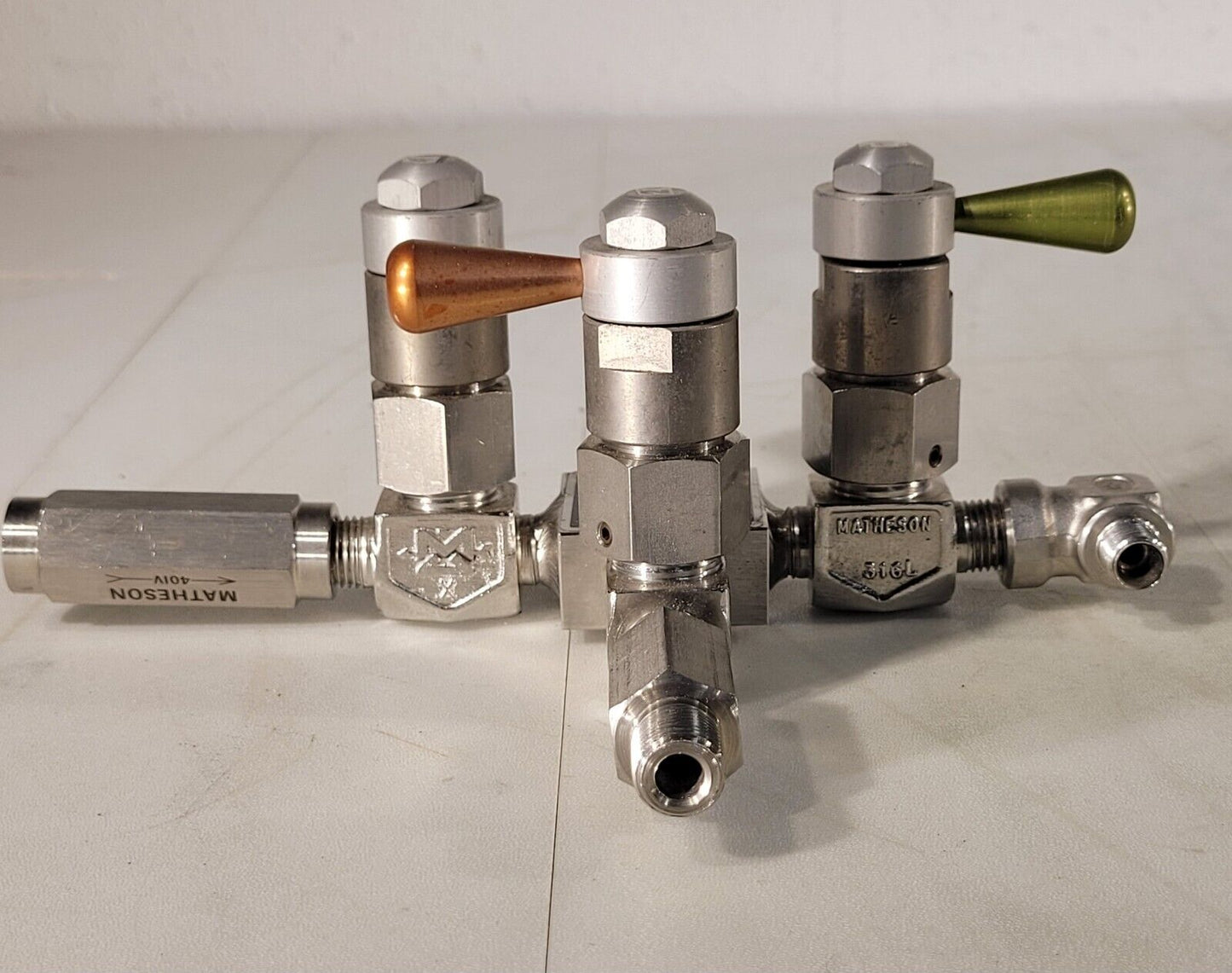 Matheson 4774 Cross Purge Assembly With Vent, Isolation, And Purge Gas Valves