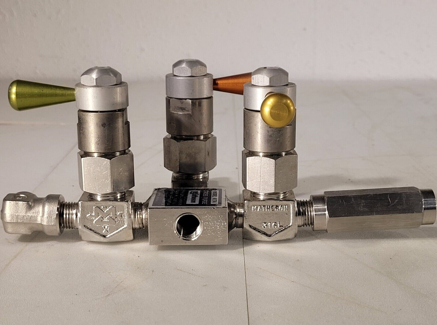Matheson 4774 Cross Purge Assembly With Vent, Isolation, And Purge Gas Valves