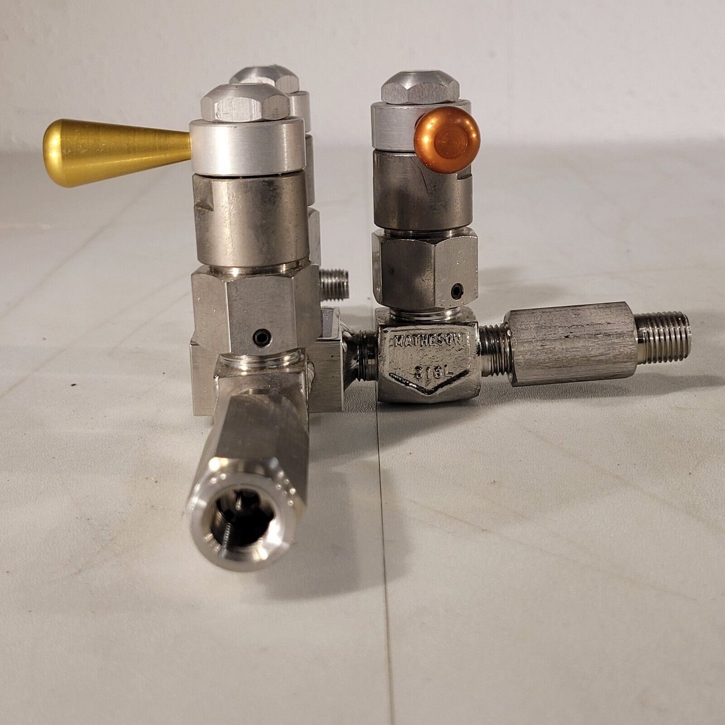 Matheson 4774 Cross Purge Assembly With Vent, Isolation, And Purge Gas Valves