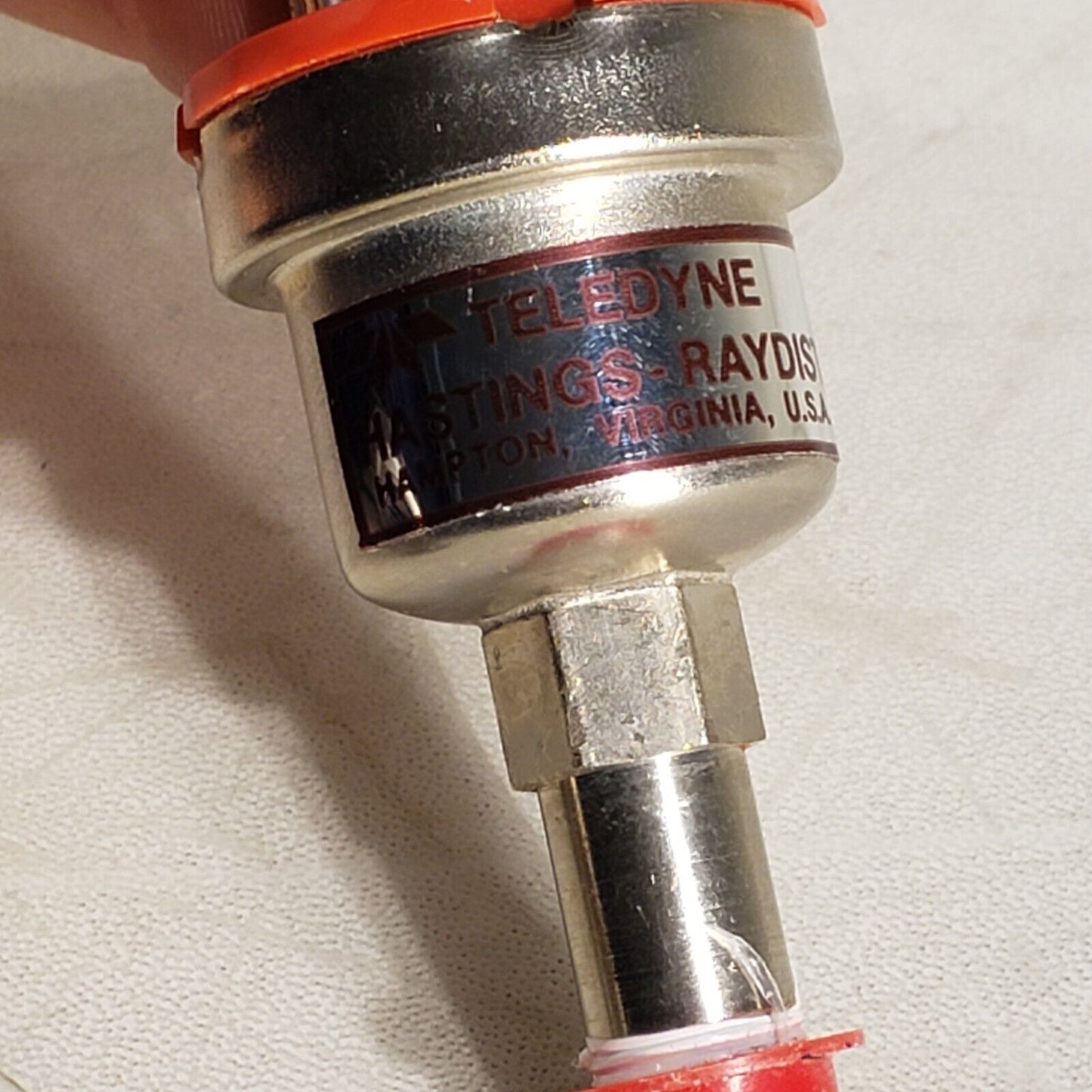 Teledyne Hastings DV-5M Vacuum Gauge Tube 8 Pin Connector