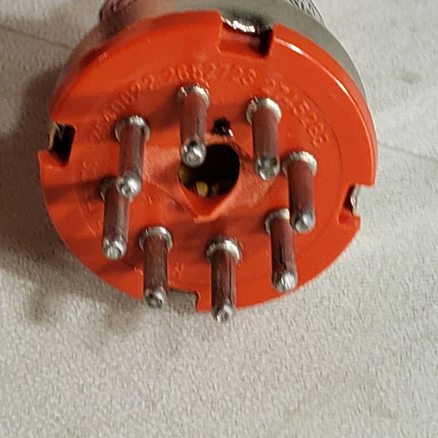 Teledyne Hastings DV-5M Vacuum Gauge Tube 8 Pin Connector
