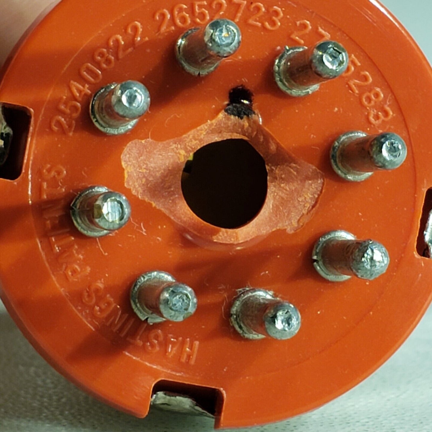 Teledyne Hastings DV-5M Vacuum Gauge Tube 8 Pin Connector