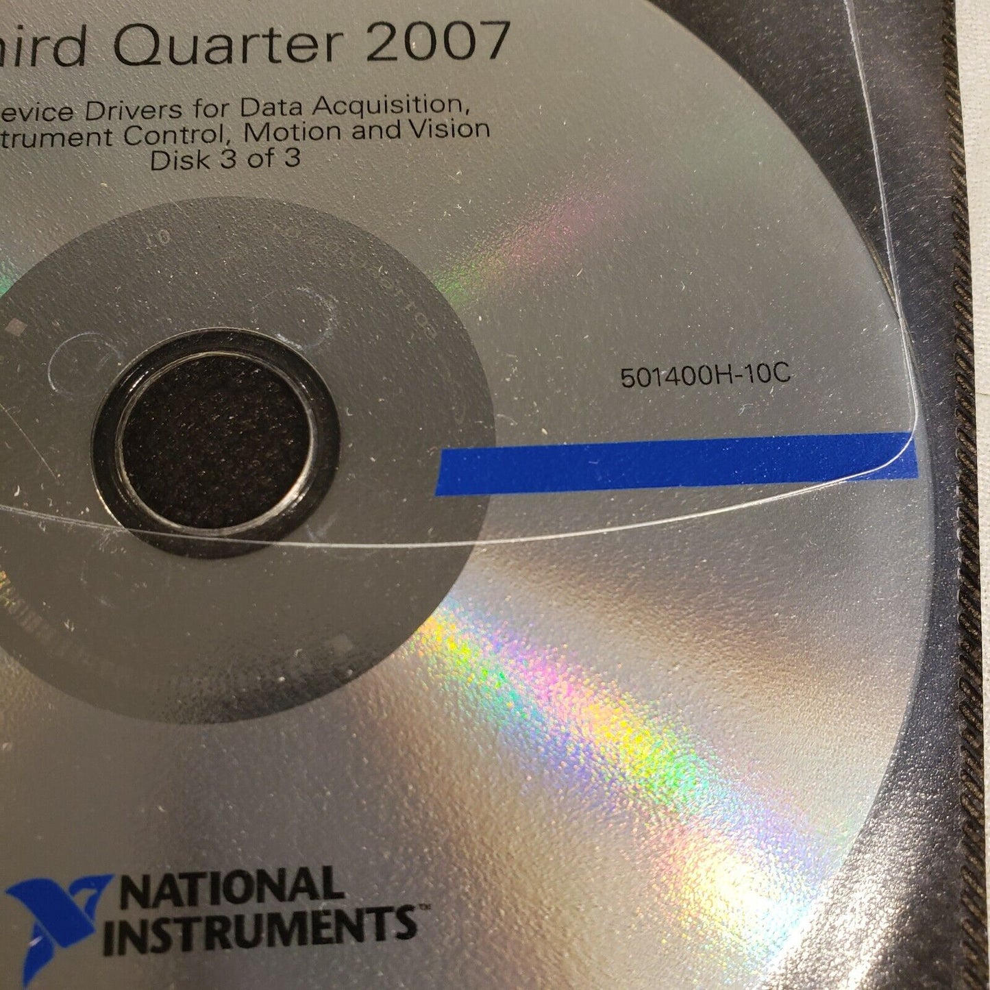 National Instruments 501400H NI Developer Suite Third Quarter 2007 DVD Set Of 3