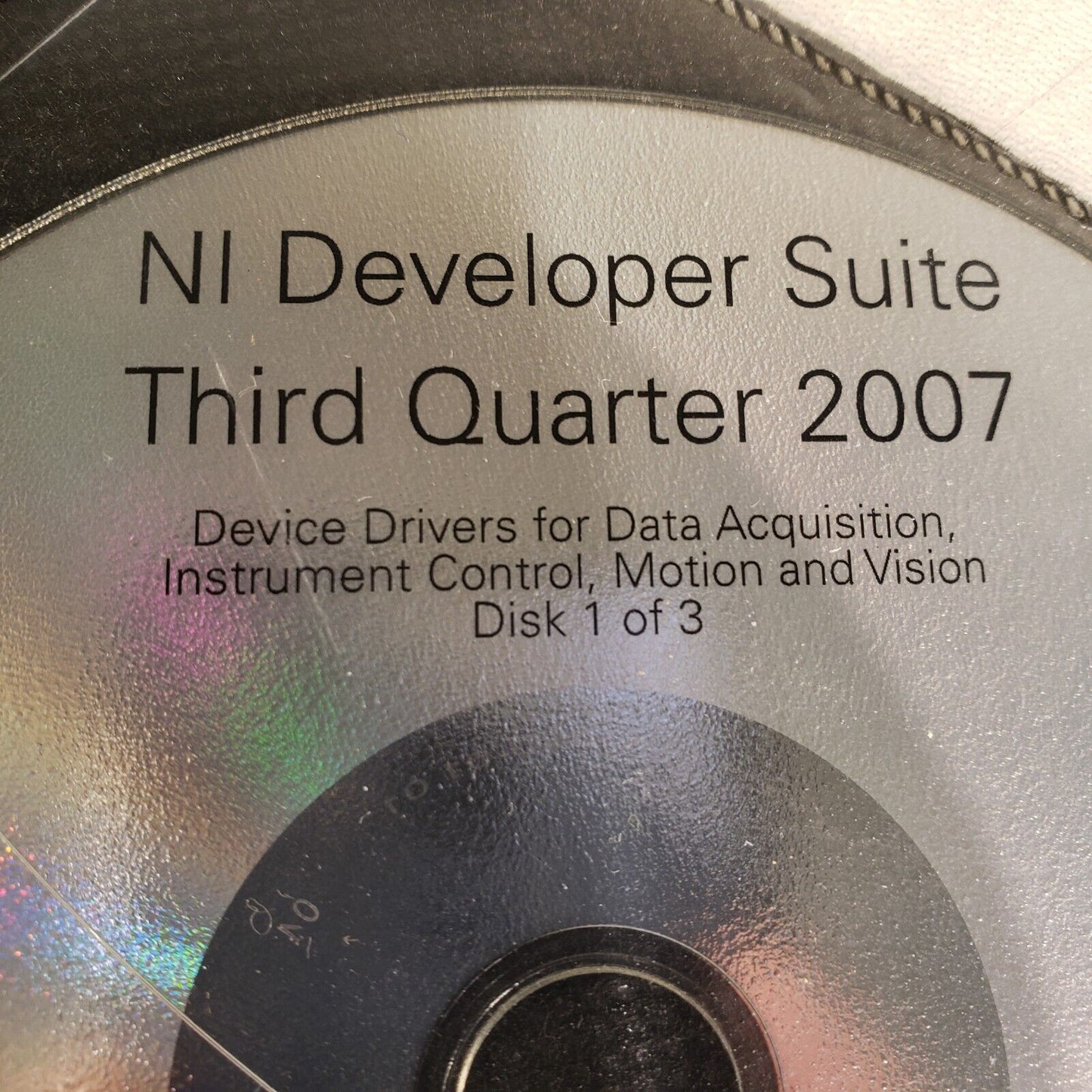 National Instruments 501400H NI Developer Suite Third Quarter 2007 DVD Set Of 3