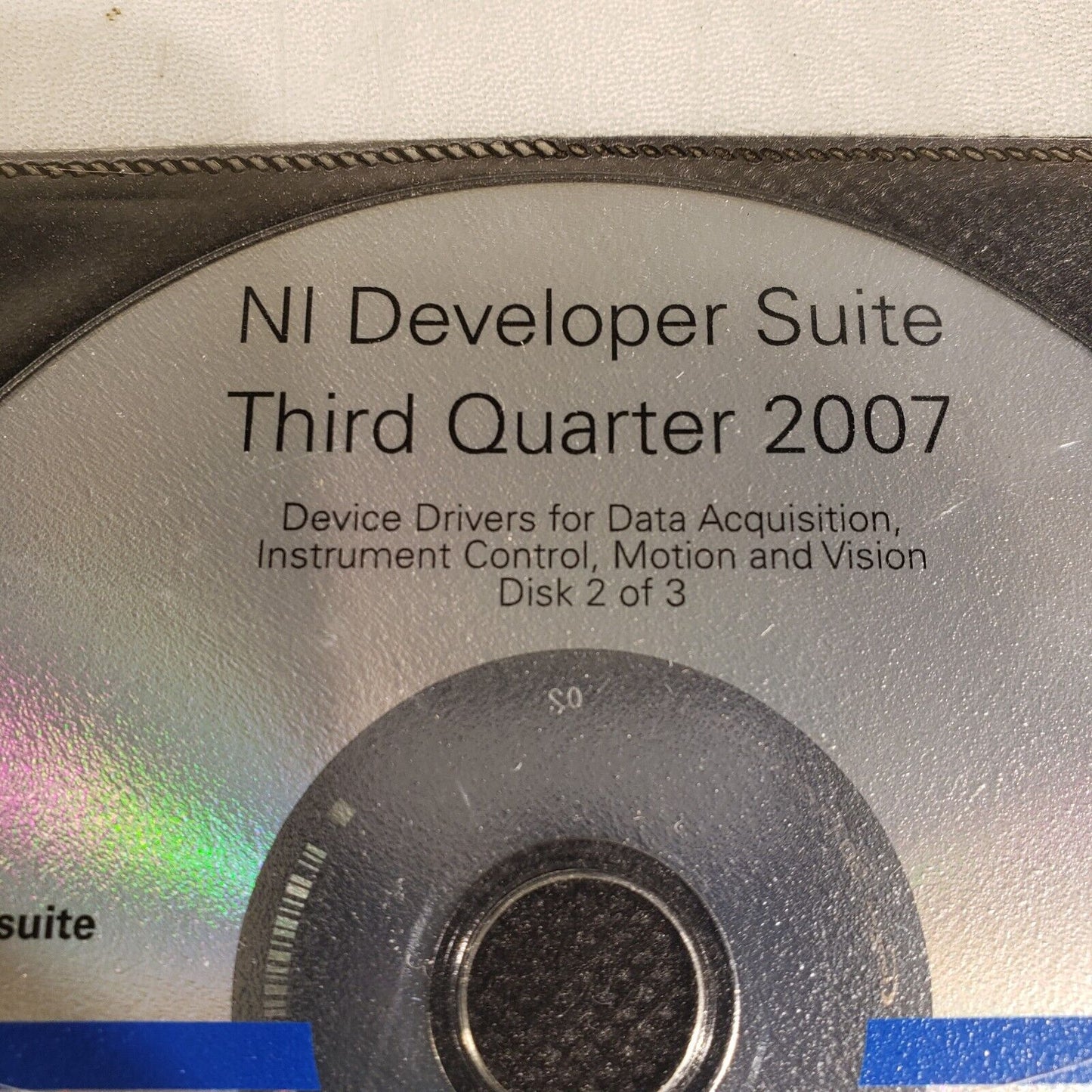 National Instruments 501400H NI Developer Suite Third Quarter 2007 DVD Set Of 3