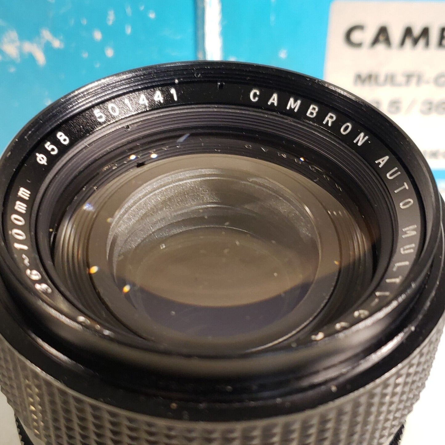 Cambron 501441 Auto Multi Coated Camera Lens 1:3.5 35~100mm Zoom For Nikon