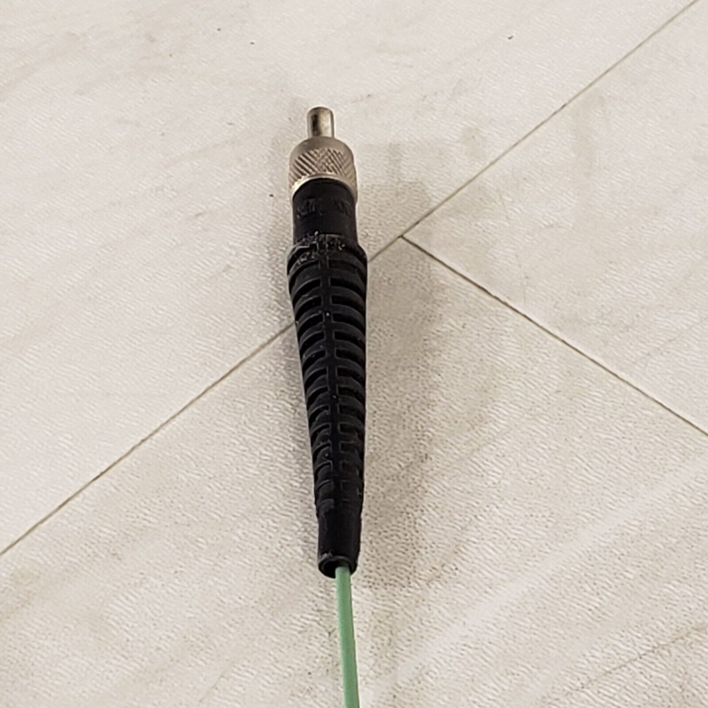 Amphenol Fiberoptic Cable 22" Length 1/8" Connector 1/32" Di Fiber SMA Connector