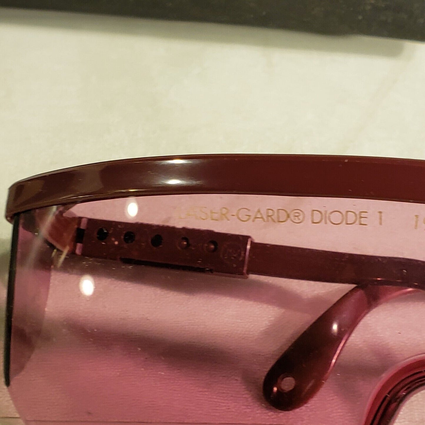 GPT Laser Grade Diode 1 Safety Glasses 190-380nm OD 7 755-855nm OD 4