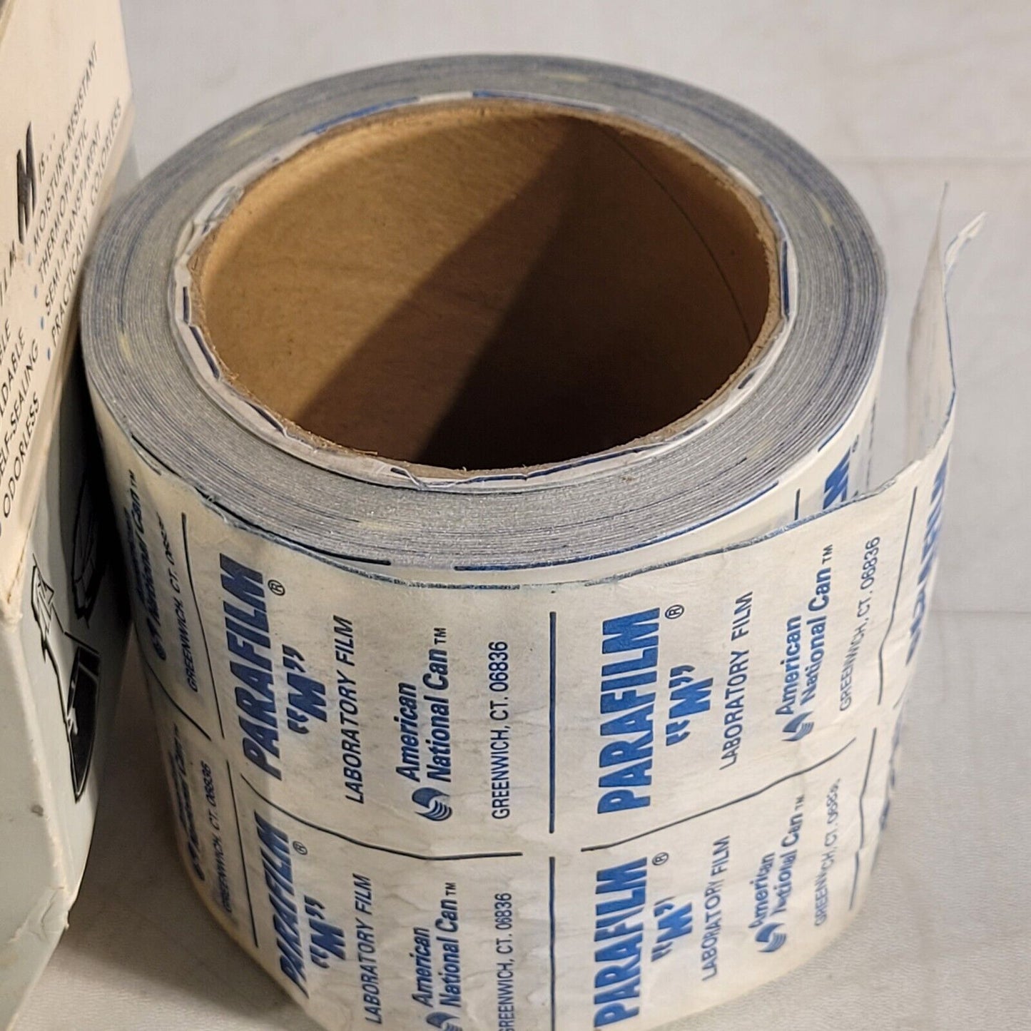 Parafilm M 4" Wide 40' Long Laboratory Film Roll American National Can Grafting