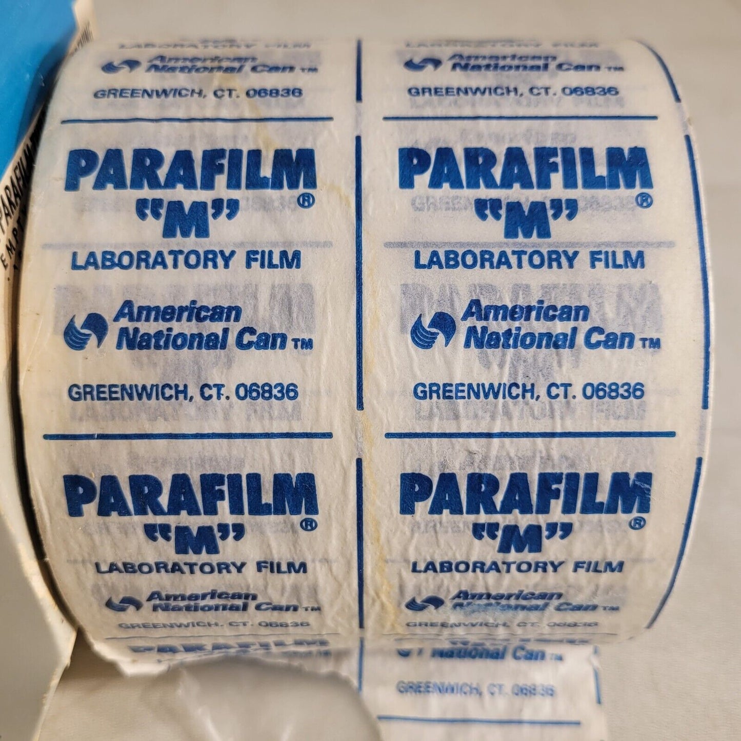 Parafilm 4" Wide X 100' Long Laboratory Film Roll American National Can